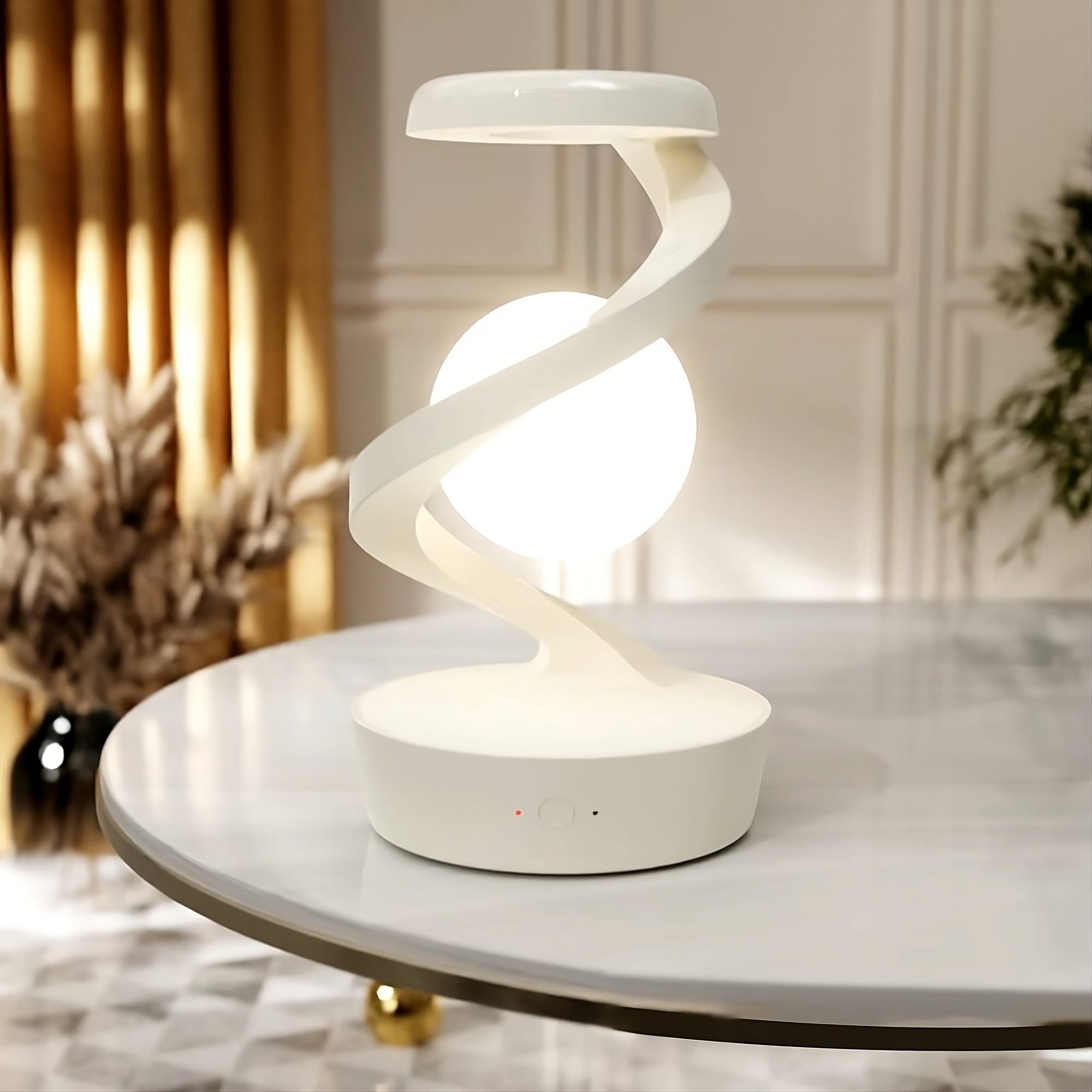 MagLev Glow - Floating Atmosphere Lamp with Wireless Charging